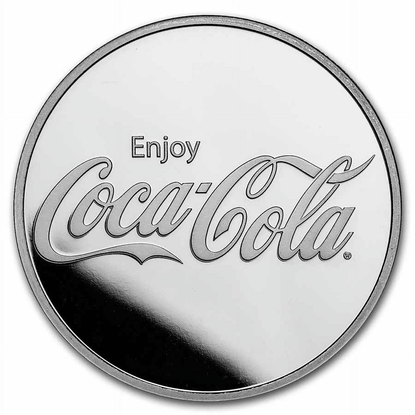 Coca-Cola® 1 oz Silver Struck Round image 0