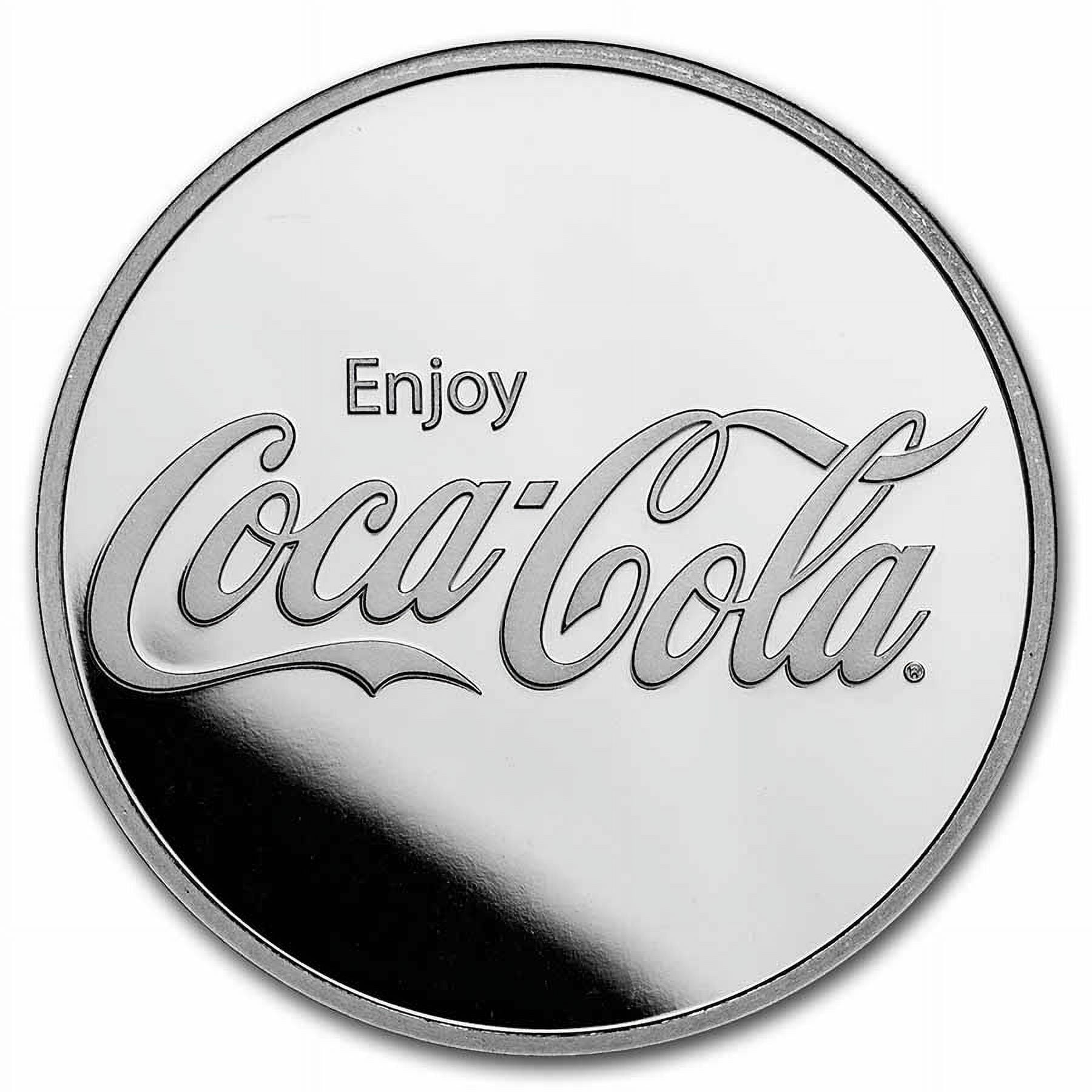Coca-Cola® 1 oz Silver Struck Round image 0