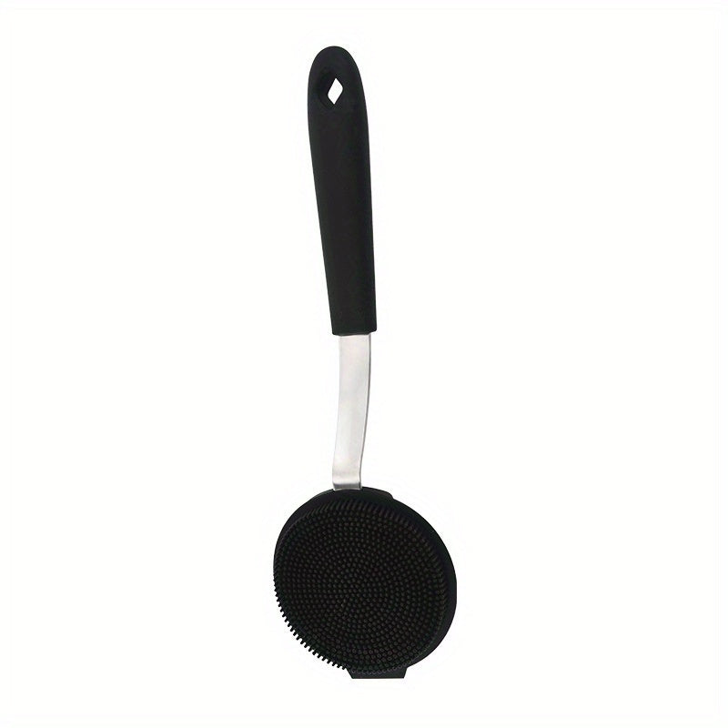 1pc, Silicone dishwashing brush, non stick, special silicone spatula, kitchen u image 6