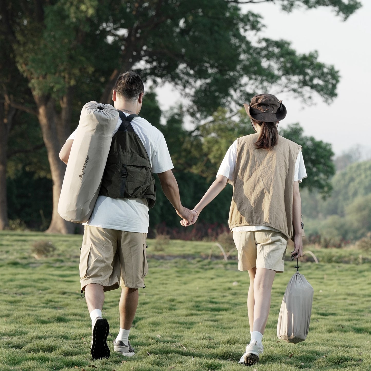 BSWolf  Inflatable Mattress Outdoor Tent Camping Mats Self-inflating mattress S image 6