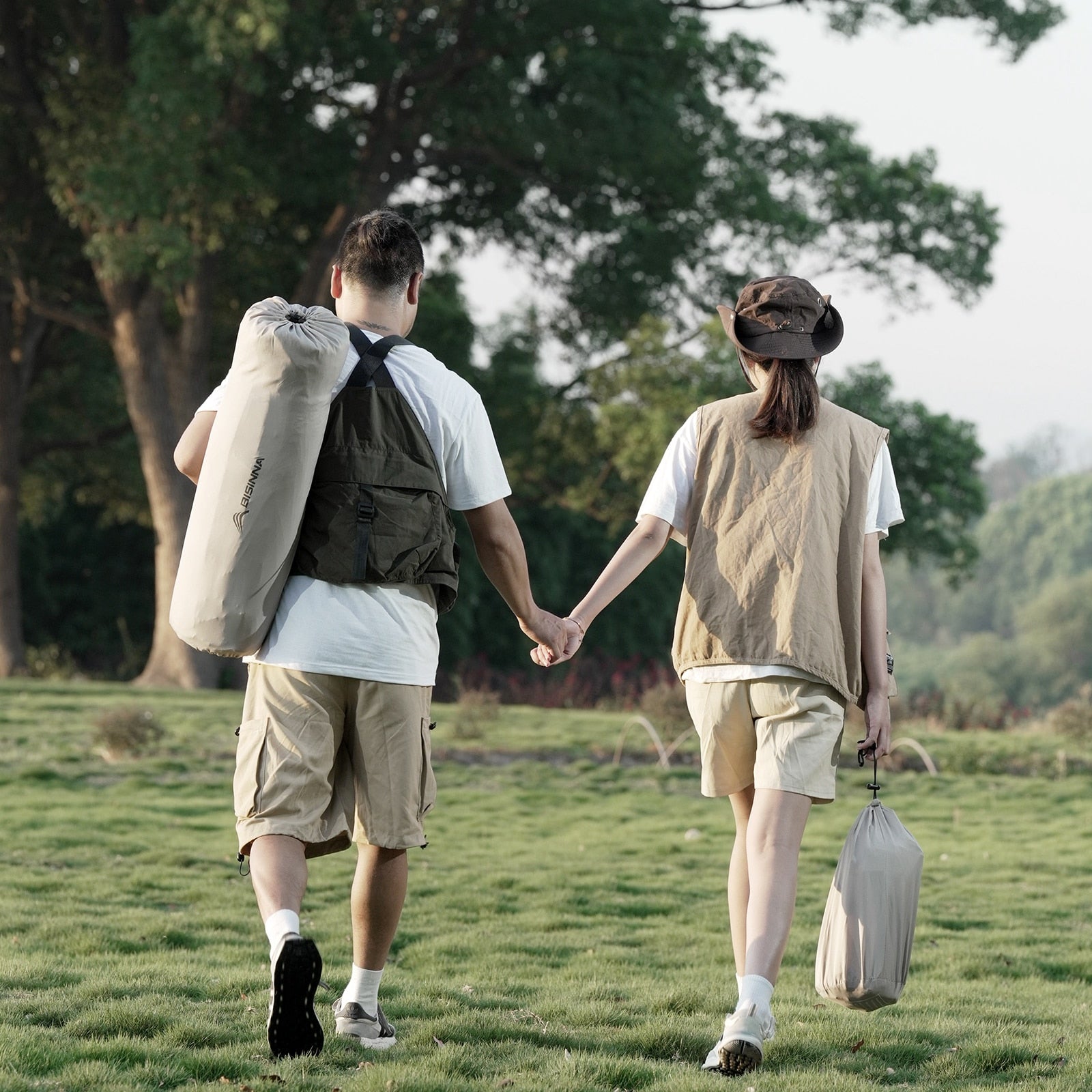 BSWolf  Inflatable Mattress Outdoor Tent Camping Mats Self-inflating mattress S image 6