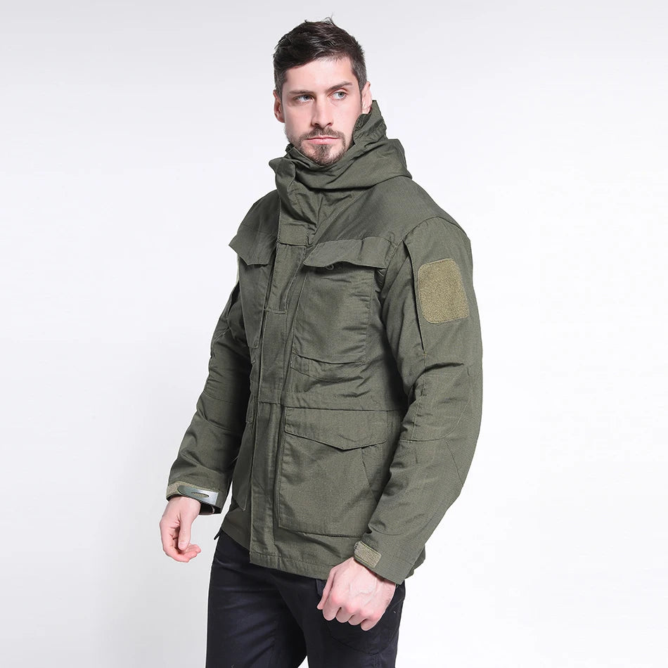 Tactical Jackets Clothes Windbreaker Field Jacket Men's Outdoor Waterproof Fligh image 2