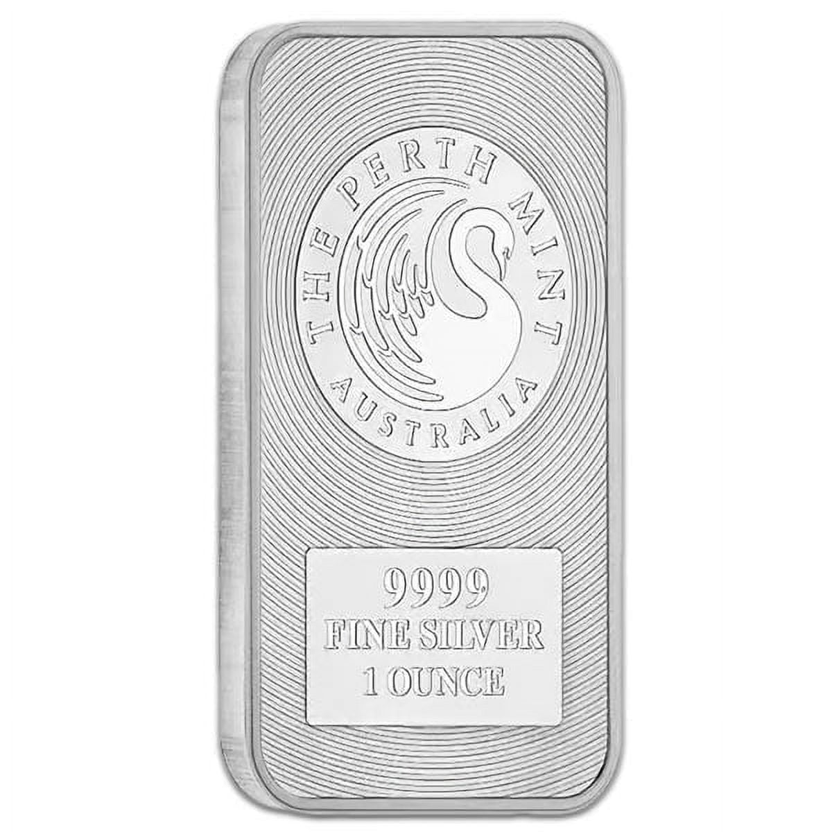 Perth Mint 1 Troy Ounce Bar, .9999 Pure Silver image 0