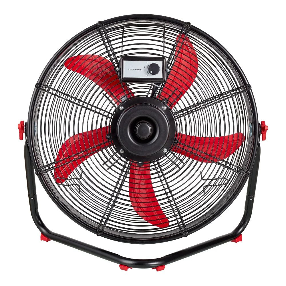 Sealed Motor Drum Fan With Wall Mount, 20-Inches image 3