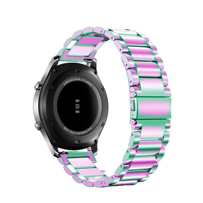 22MM Watch Band For Amazfit GTR 4 3 Pro Bracelet Stainless Steel Metal Strap Fo image 9