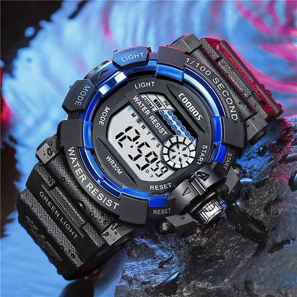 Fashion Men's LED Digital Watch Date Sport Outdoor Electronic Watch for Men Top image 6