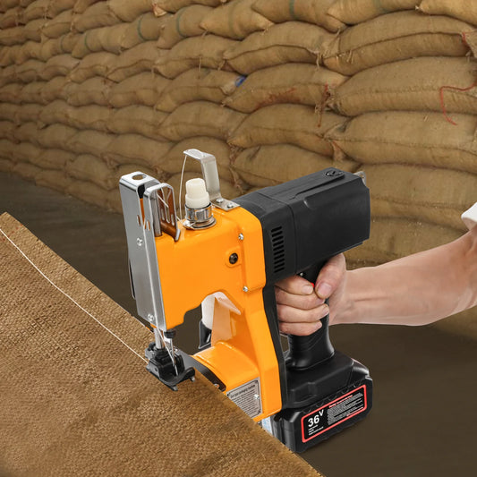Bag Sewing Machine, 36V Cordless Portable Electric Bag Closer, Wide Voltage Industrial Sewing Machine For Bags Sacks, Durable
