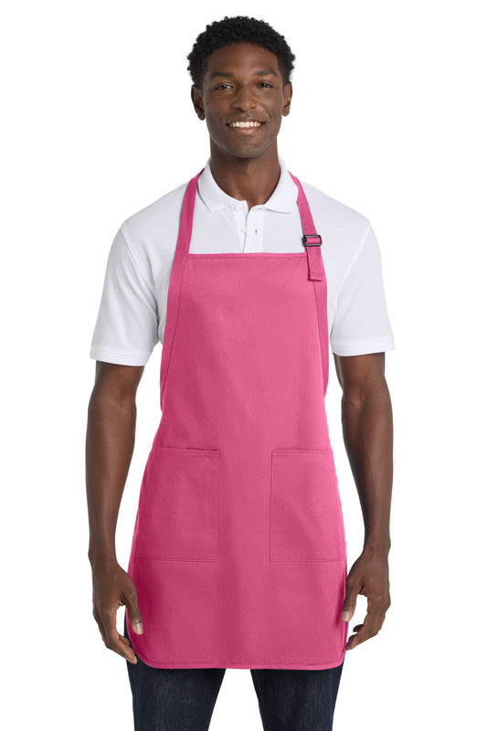 Port Authority Full-Length Apron with Pockets.  A500