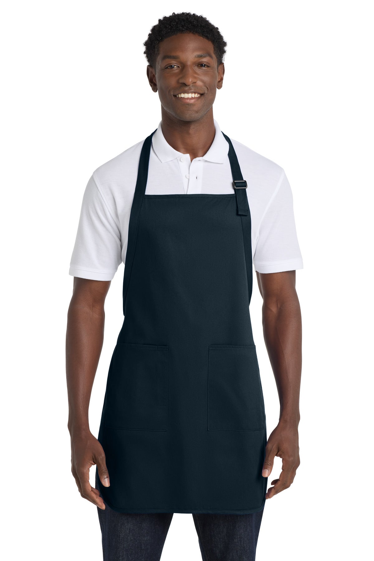 Port Authority Full-Length Apron with Pockets.  A500