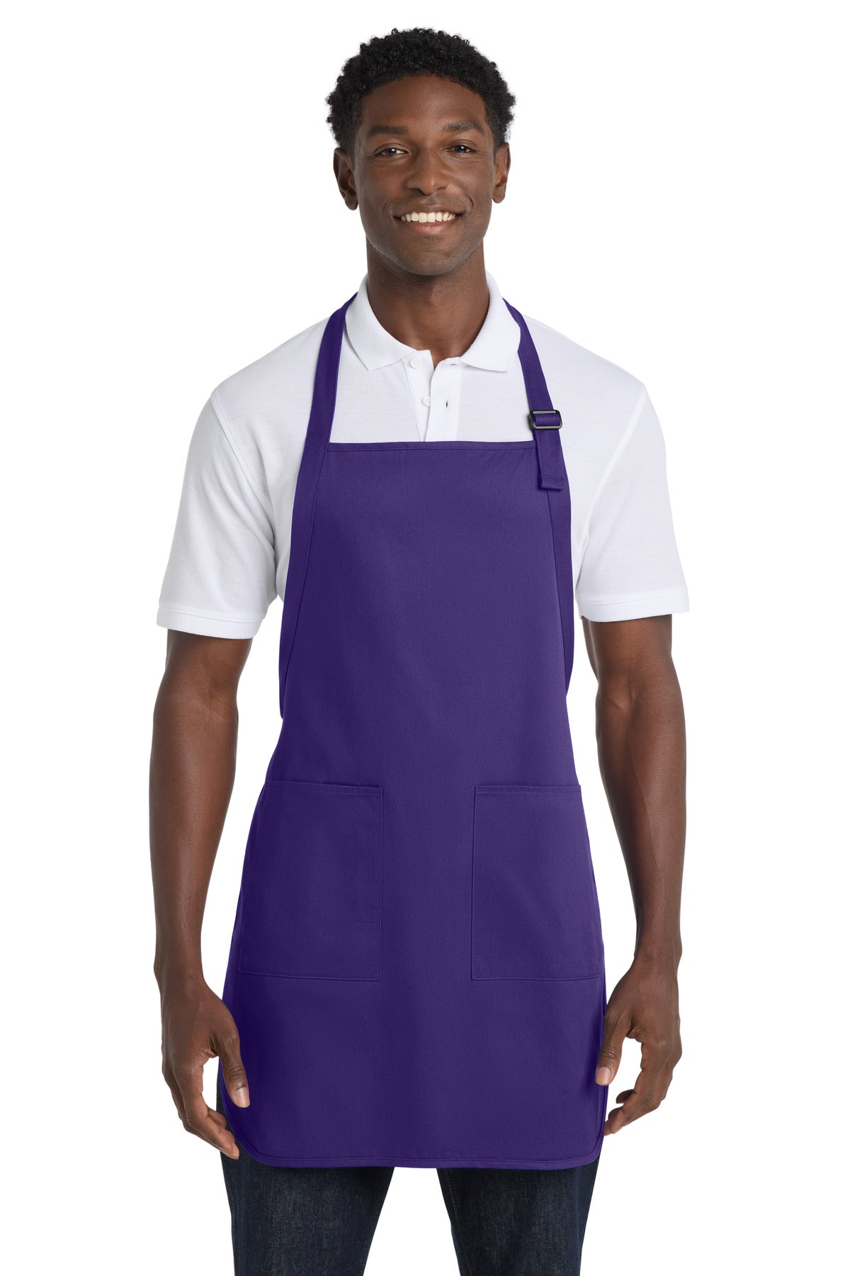 Port Authority Full-Length Apron with Pockets.  A500