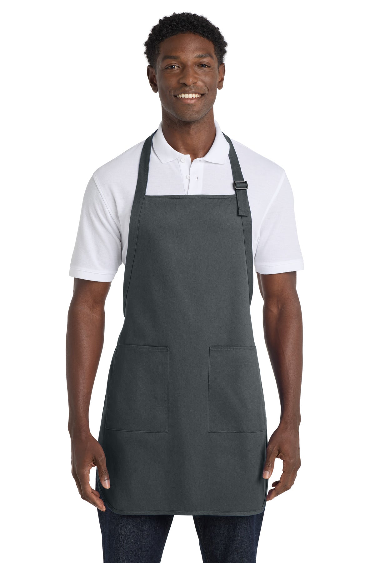 Port Authority Full-Length Apron with Pockets.  A500