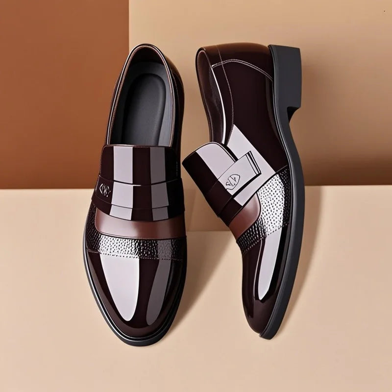 Men'S Luxury Brogue Oxford Dress Shoes “ Retro Carved Lace-Up Leather Shoes For Wedding, Business & Formal Occasions