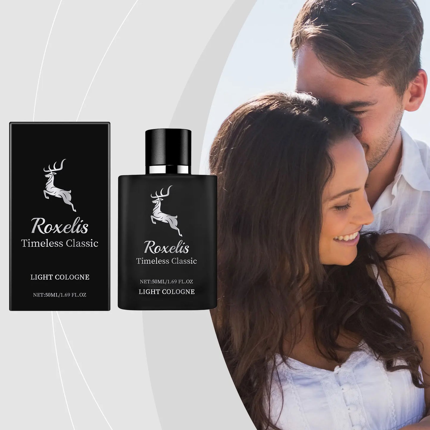 50Ml Cologne Perfume Classic Charm Long Lasting Fresh Natural Scent Woody Base Notes Elegant Aroma Day Night Fragrance