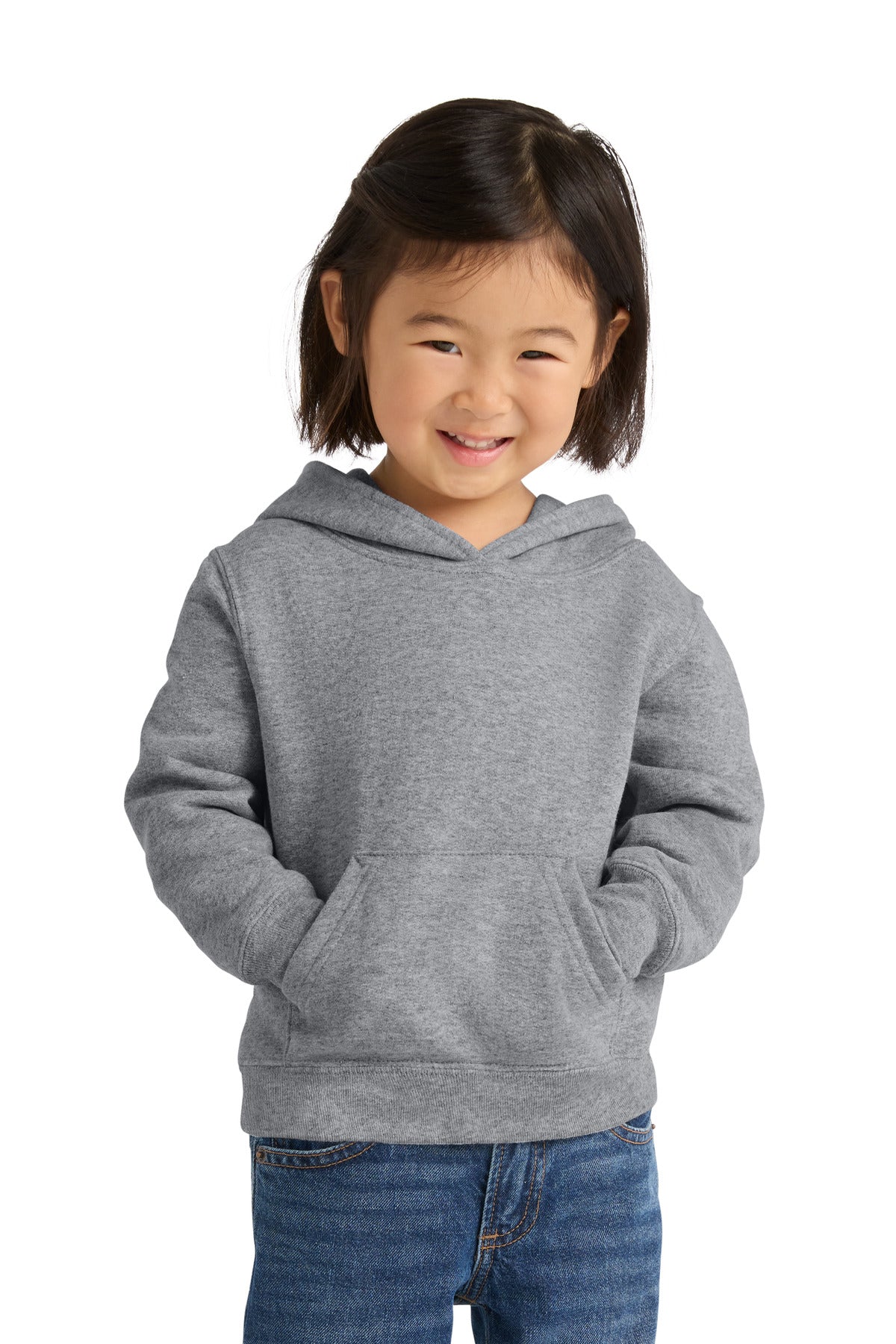 Port & Co Toddler Core Fleece Pullover Hooded Sweatshirt. CAR78TH