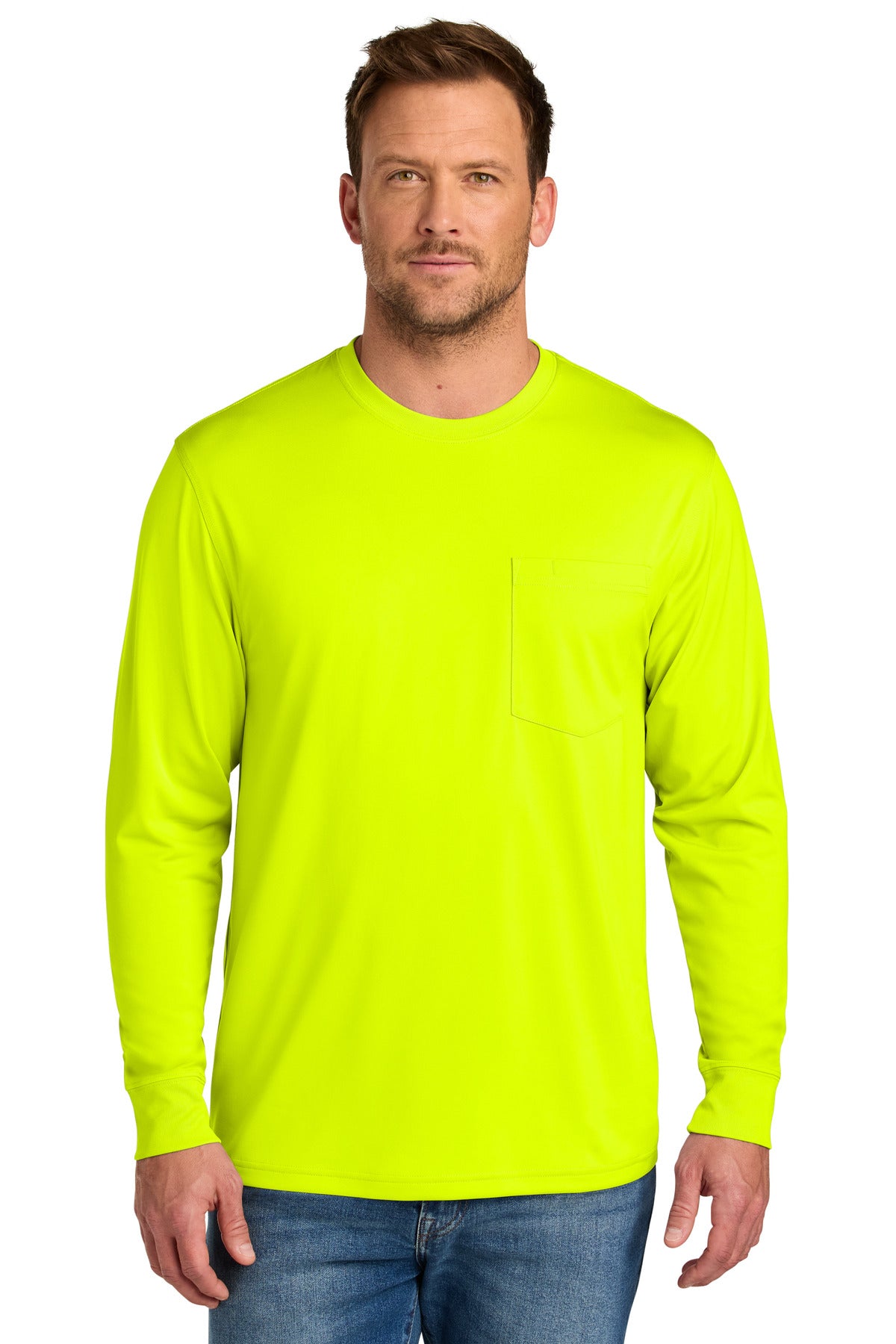 CornerStone Workwear Pro Long Sleeve Pocket Tee CS440LSP
