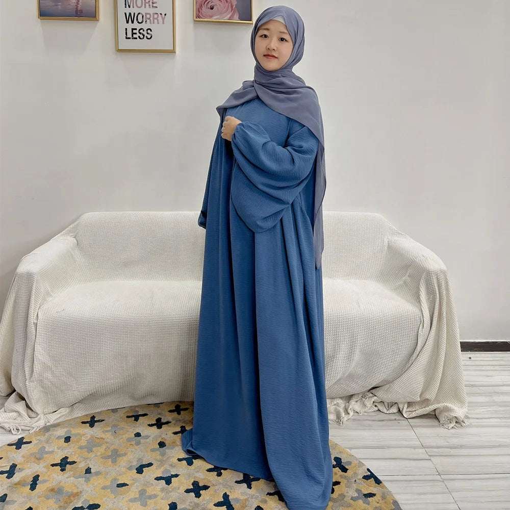 Loriya Wholesale Closed Abaya Women Clothing Islamic  Dubai Pakistan Plus Size Black Abaya Women Muslim Dress