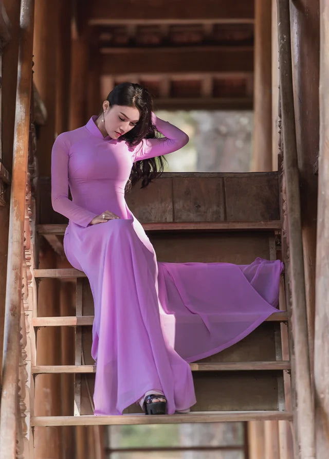 aodai vietnam clothing cheongsam aodai vietnam dress vietnamese traditionally dress long sleeves cheongsam modern plus size