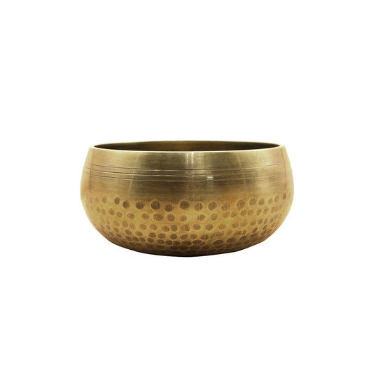 3.15 " (8 CM) Silent Mind Tibetan Singing Bowl Set Antique Design With Dual Surface Mallet And Yoga Physiotherapy Sound Bowls