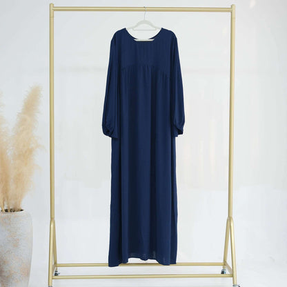 Loriya Wholesale Closed Abaya Women Clothing Islamic  Dubai Pakistan Plus Size Black Abaya Women Muslim Dress