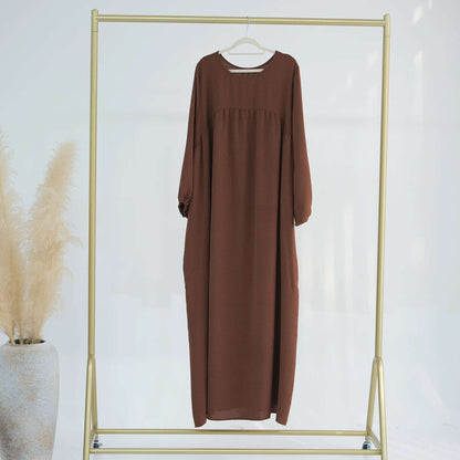 Loriya Wholesale Closed Abaya Women Clothing Islamic  Dubai Pakistan Plus Size Black Abaya Women Muslim Dress