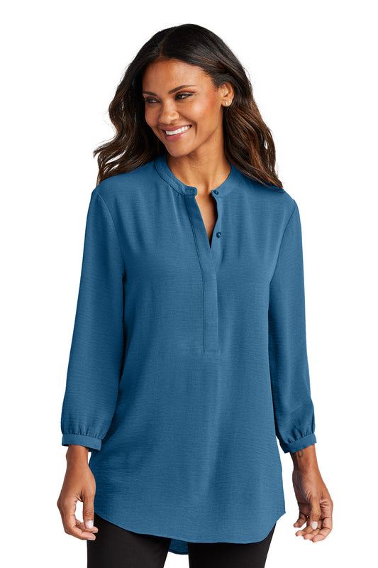 Port Authority® Women's 3/4-Sleeve Textured Crepe Tunic LW713