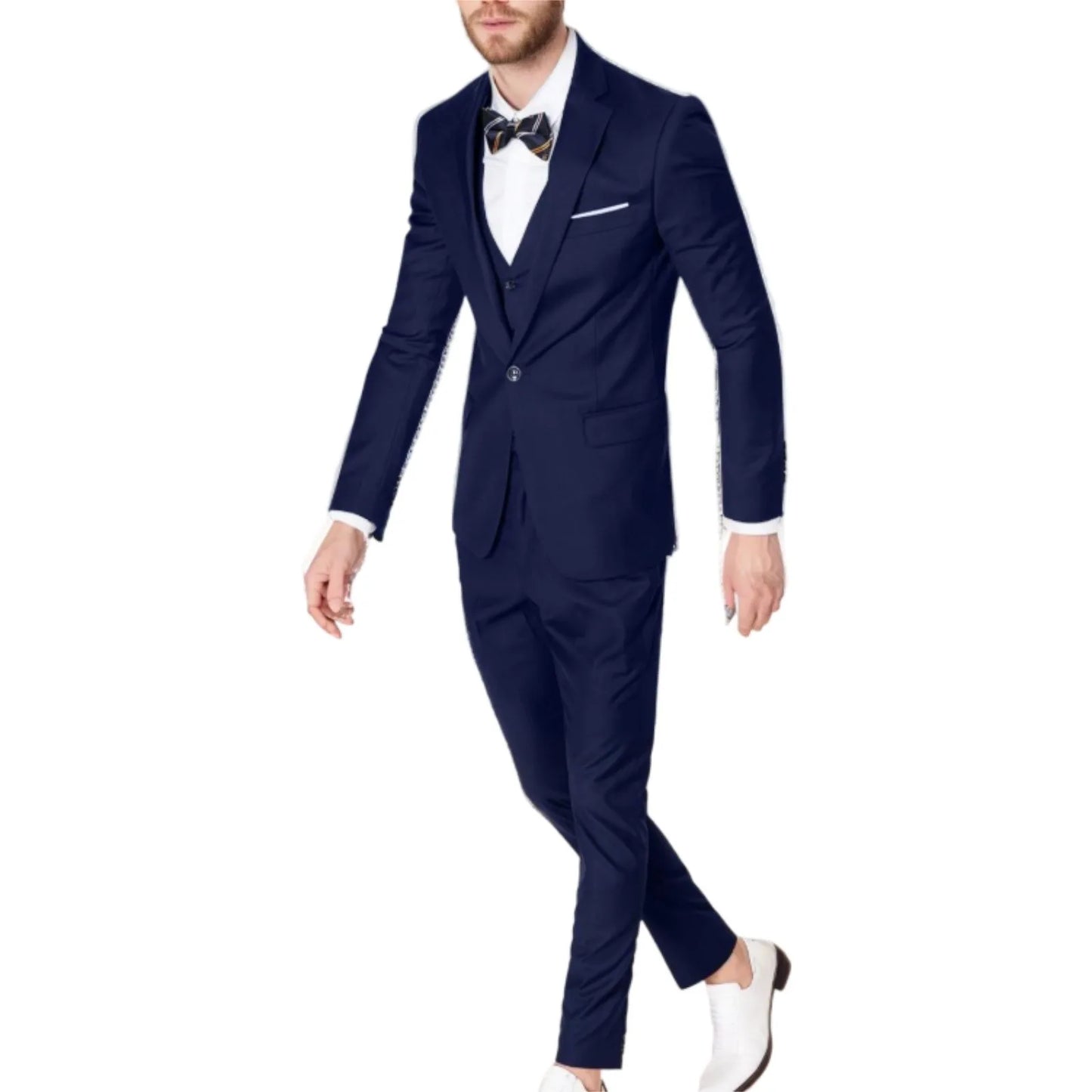 Men Suits For Wedding 2 Pieces 2 Set Jackets Vest Pants Classic Blazers Outfit Fashion Full 2025 Formal Costume