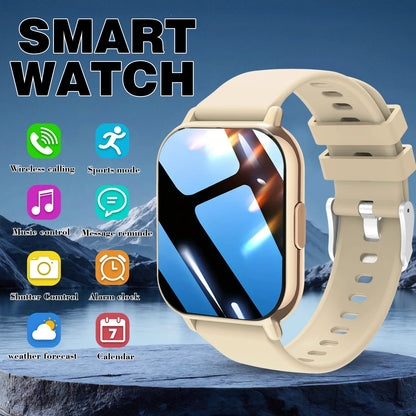 Smart Watch For Men & WoMen - Multi-Function Fitness Tracker With Call