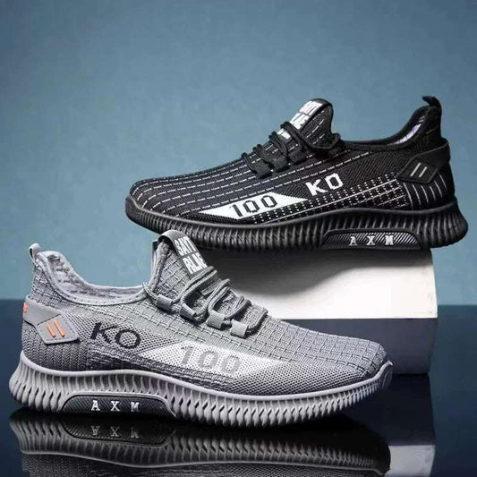 Summer Breathable Mesh Men's Shoes - Multi-Functional Sports Sneakers