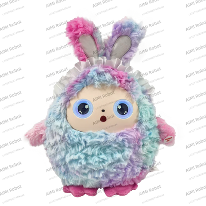 JoPark Le DouDou AI Robot – Smart Voice & LED Eyes, Interactive E-Pet with Tuya App, USB Rechargeable