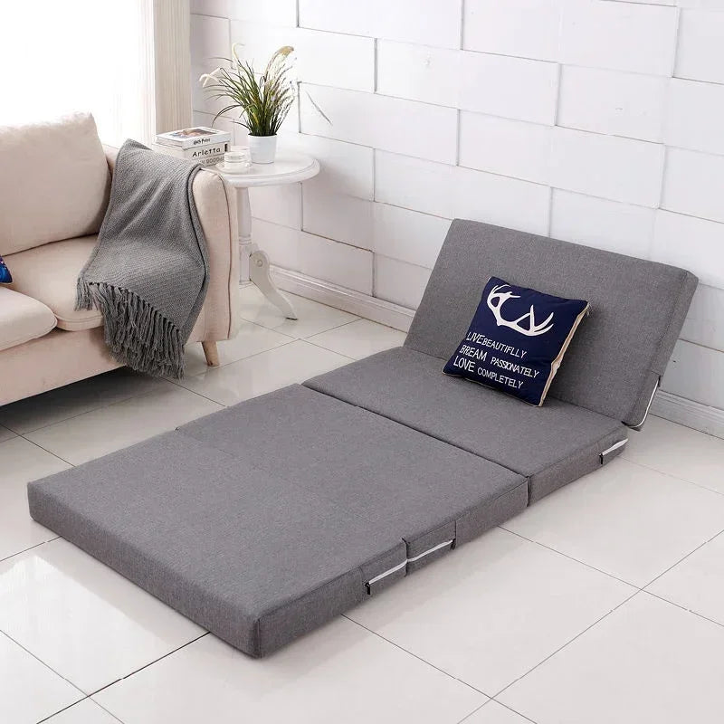 Foldable Mattress Foam Mat Tatami Yoga Pad Office Lunch Break Single Bed Furniture Foldable Sponge Mattresses