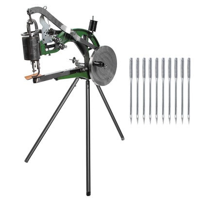 Hand Type Semiautomatic Manual Metal Nylon/Cotton Line Shoe Repair Sewing Machine Manual Shoe Repair Machine Shoe Repair Machine