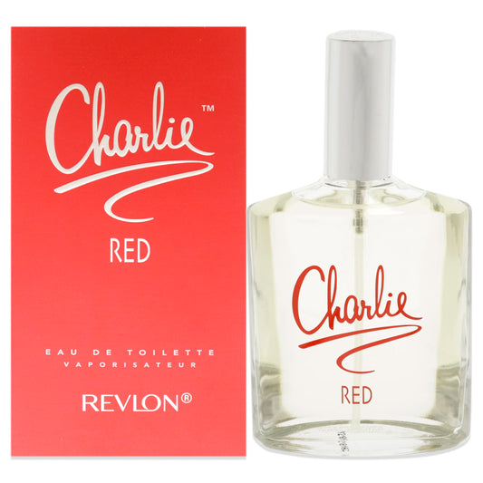 Charlie Red By Revlon For Women - 3.3 Oz Edt Spray