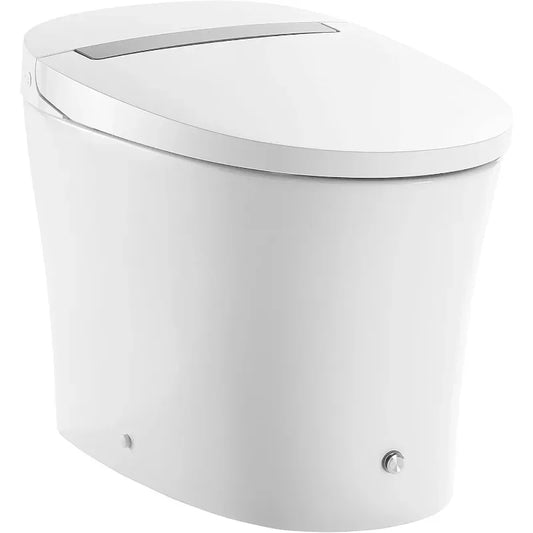 HOME.Hugo Smart Toilet, Touchless Vortex Dual-Flush 1.1/1.6 gpf Tankless Toilets for Bathroom
