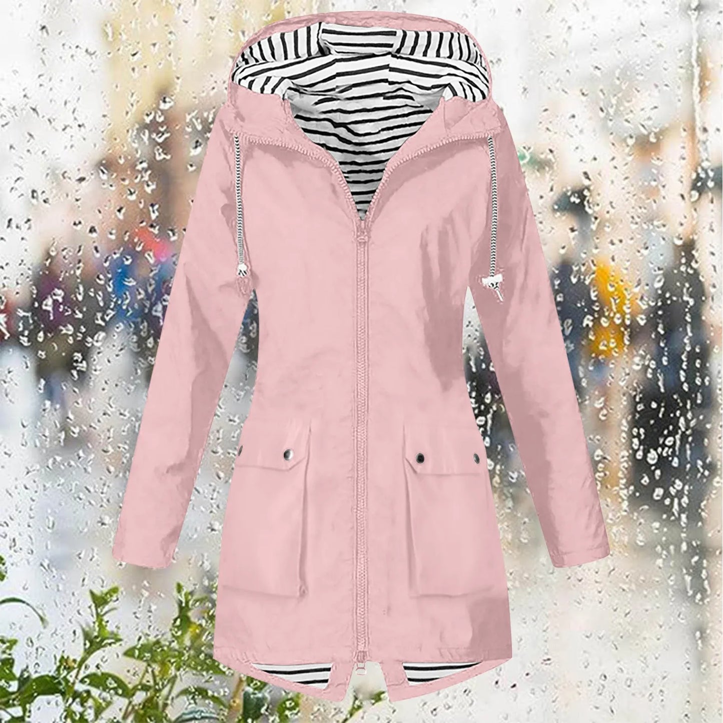 Women'S Jacket Windbreaker Outdoor Mountaineering Jacket Waterproof Jacket Trench Coat For Women'S Jackets Coats