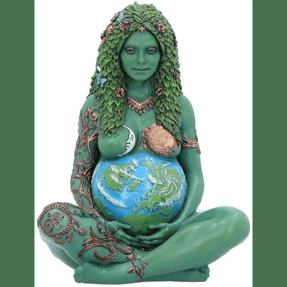 Nemesis Now Mother Earth Art Figurine, 17.5cm, Hand-Painted, Resin, Decorative Nature Statue