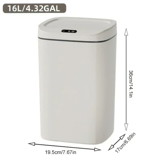 Smart Trash Can: Gesture-Open, Odor-Sealed, Keeps Air Fresh. Stylish, Durable & Easy-Clean Design For Any Space