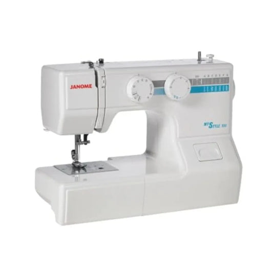 Mystyle 100 Top-Loading Sewing Machine With 13 Built-In Stitches For Home Craft Projects In Black With High-Speed Precis