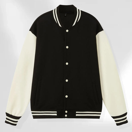Men'S Solid Slim Fit Hoodie Jacket Fashion Men Autumn Casual Patchwork Stand Button Down Long Sleeve Pocket Coat Ropa De Hombre