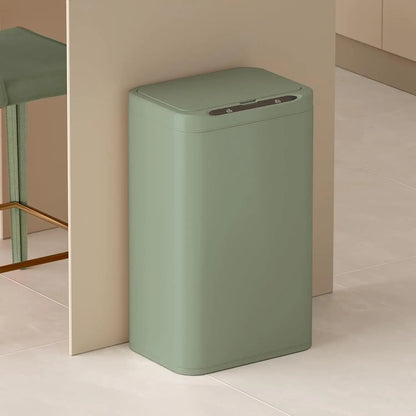 Stainless Steel Office Trash Can Motion Sensor Garbage Can Touchless Smart Trash Can Automatic Waste Bin For, Customized