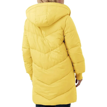 Women's Winter Warm Coats Sherpa Fleece Lined Long Hooded Puffer Jacket