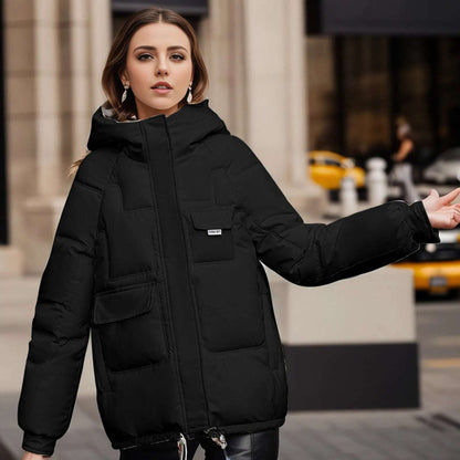 Winter Jacket Women Parkas Hooded Thick Down Cotton Padded Parka Femal