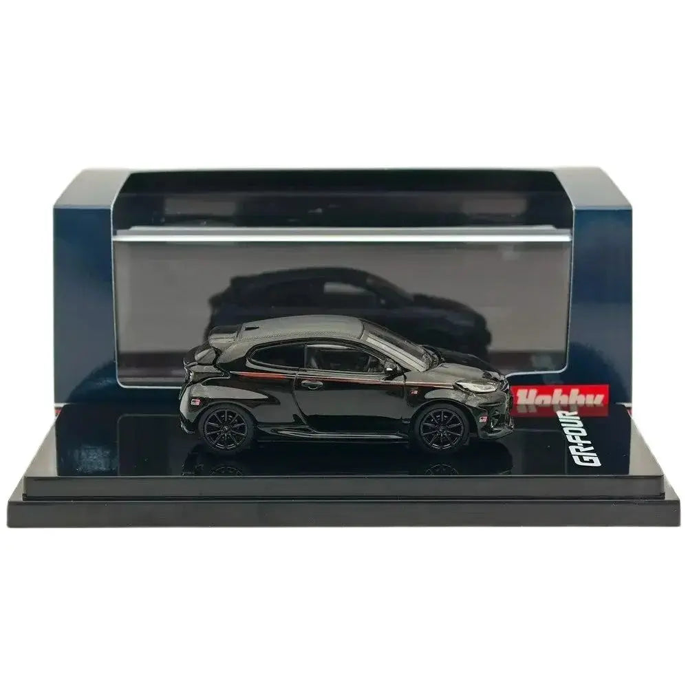 1/64 Hobby Japan GR-Four YARIS RZ High performance GR Parts HJ642024GBK Diecast Models Car Collection Auto Toys Gift