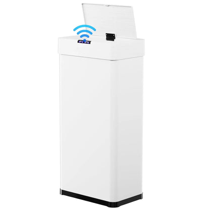 18.5 Gallon Touchless Trash Can Motion Sensor Automatic Garbage Can Brushed Stainless Steel Smart Bin With Bag Holder,Customized