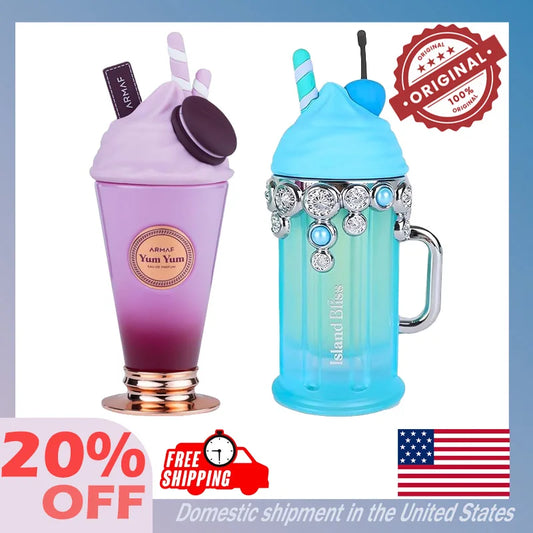 100ML Armaf Delights Yum Yum Island Bliss Eau de Parfum en espray para hombre Edp Sp - Femenino Arabian perfume cologne