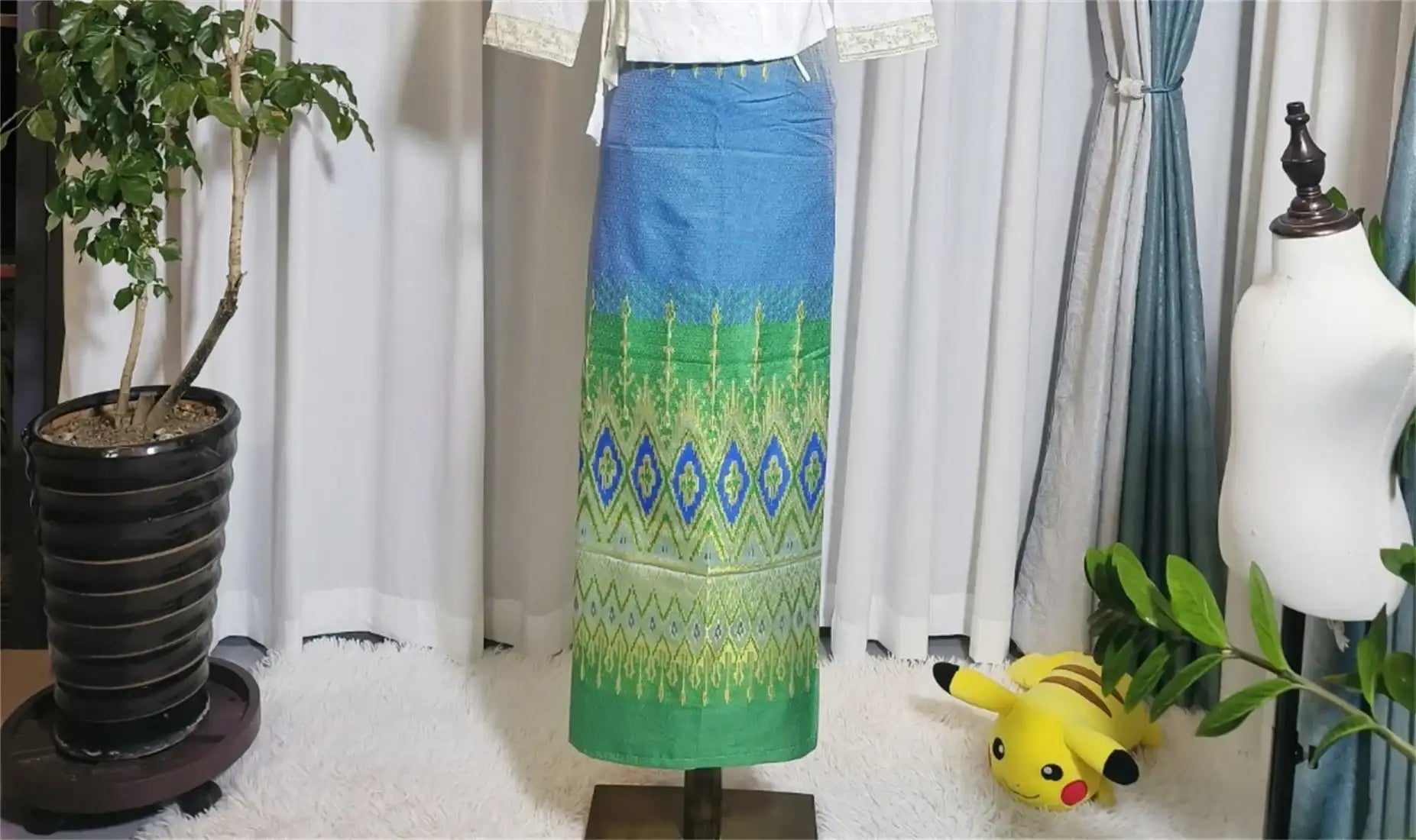 New Thai Dai Tube Skirt Boutique Dai Women'skirt Ethnic Characteristics Wrapped Skirt Fashion Versatile Piece Skirt