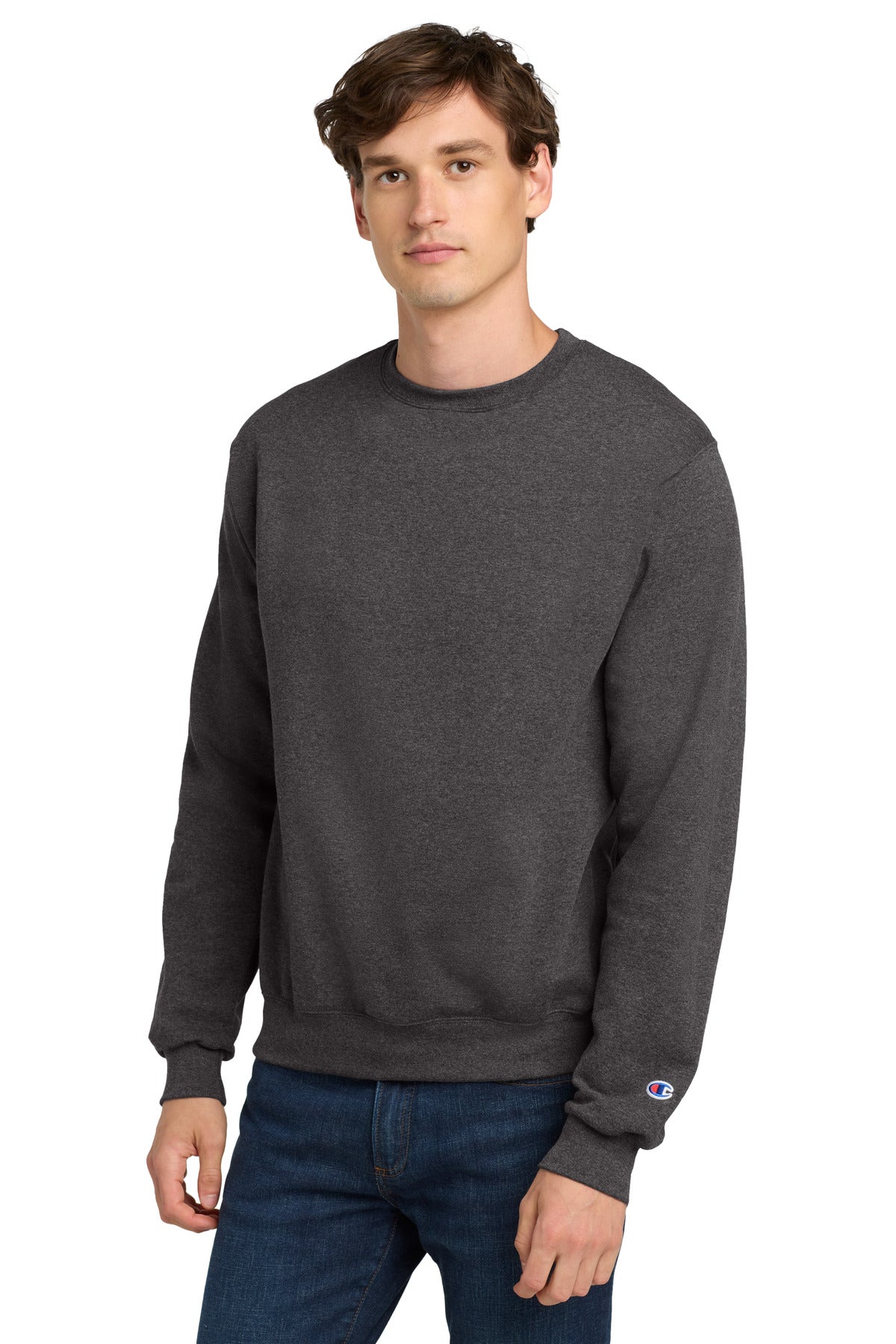 Champion  Powerblend Crewneck Sweatshirt. S6000