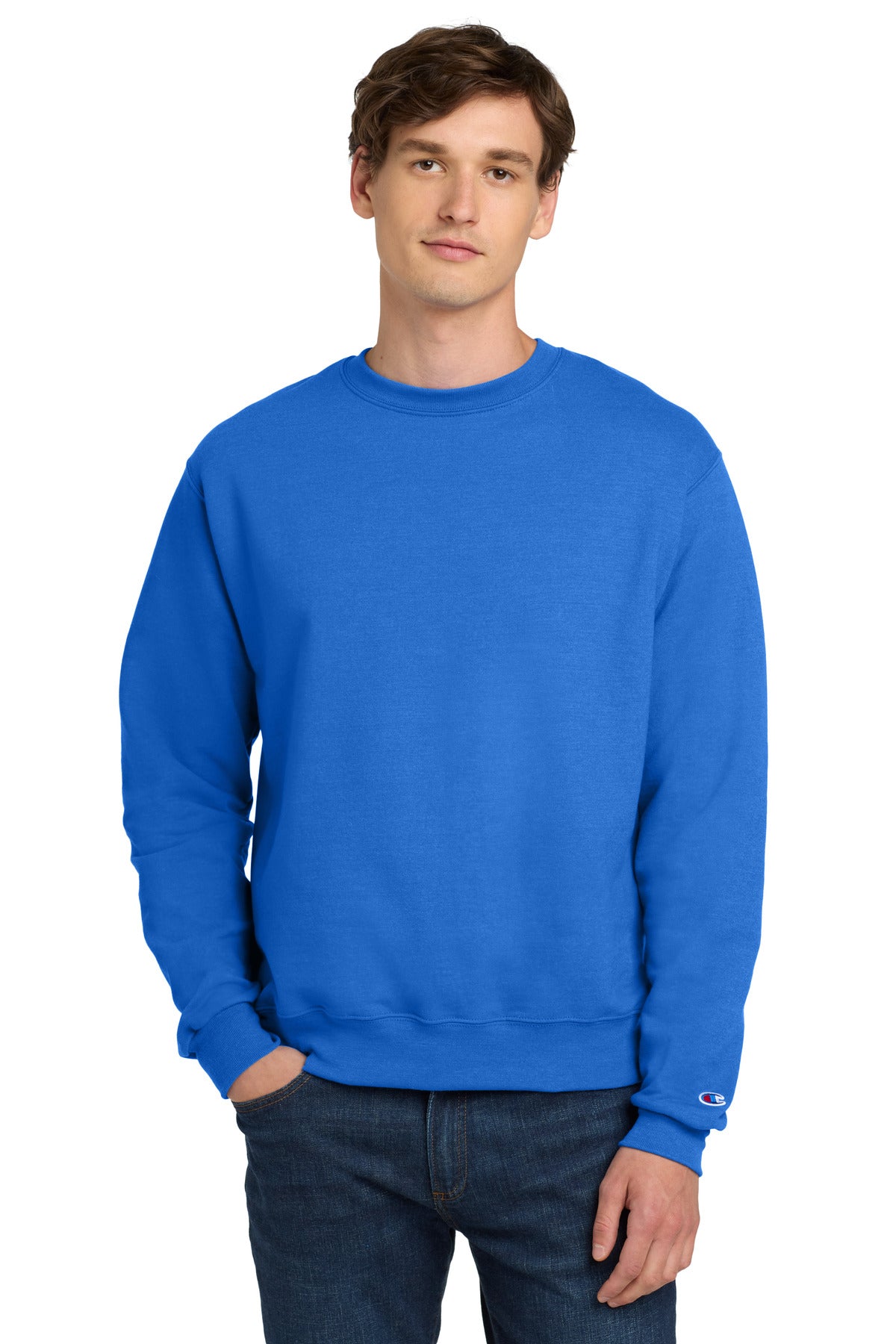 Champion  Powerblend Crewneck Sweatshirt. S6000