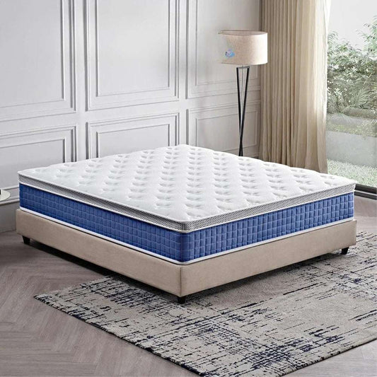 Queen Mattress, 12 Inch Queen Size Hybrid Mattress in a Box with Pocket