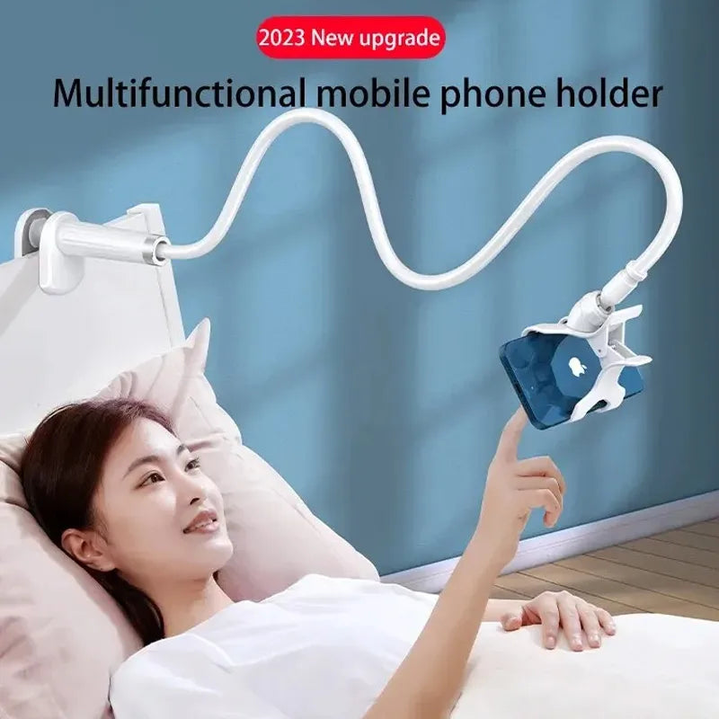 360 Clip Mobile Phone Holder Stand Portable Flexible Lazy Bed Desktop Bracket Desk Mount Stand Base For Iphone Samsung Xiaomi