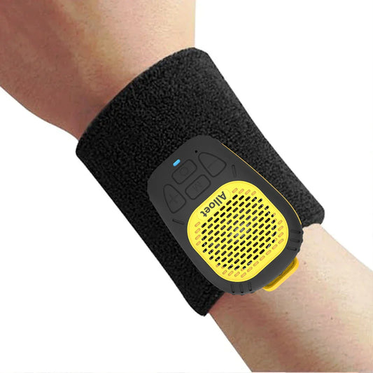 Wearable Bluetooth-Compatible Speaker Waterproof Magnetic Clip-On Wireless Portable Speaker W/ Mic Hands-Free Music/Call